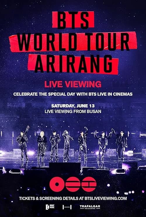 BTS World Tour 'Arirang' in Busan: Live Viewing film posteri