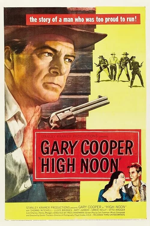 High Noon film posteri