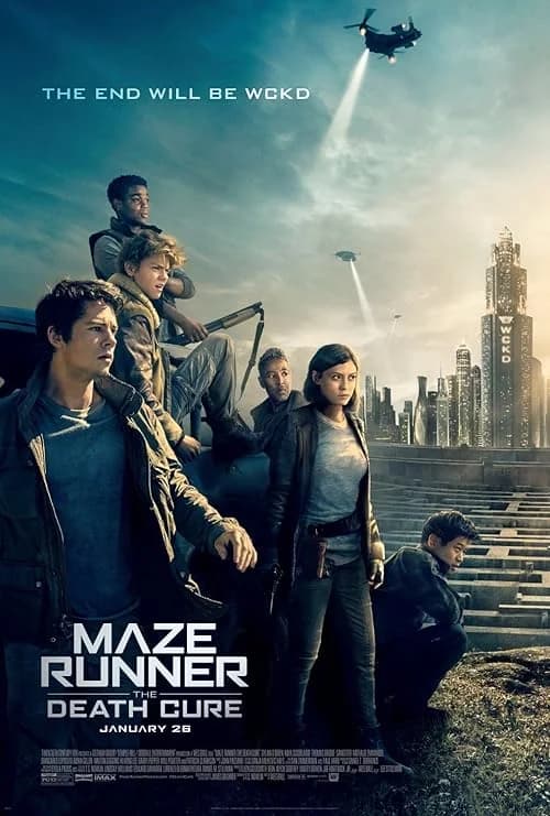 Maze Runner: The Death Cure film posteri