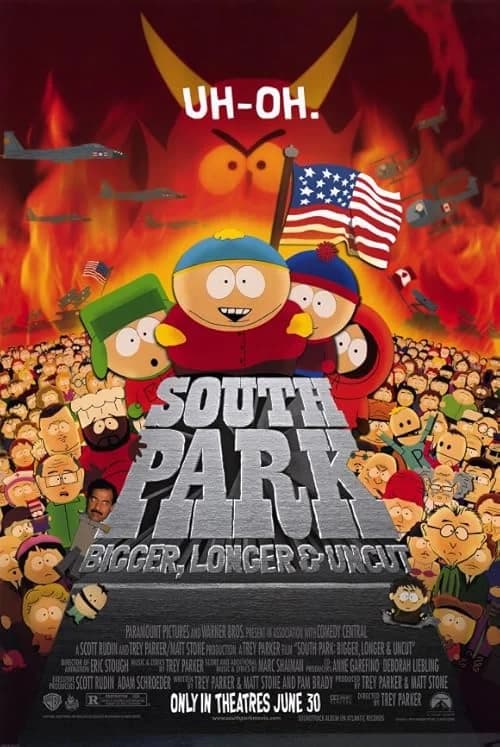 South Park: Bigger, Longer & Uncut film posteri