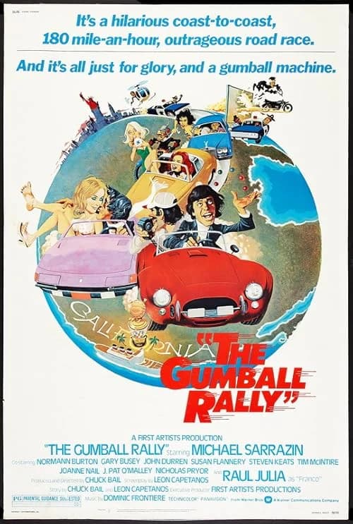 The Gumball Rally film posteri
