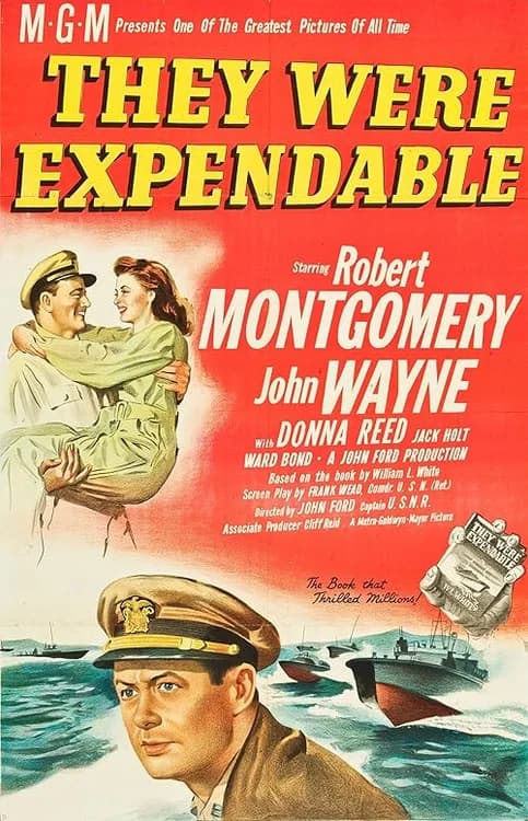 They Were Expendable film posteri