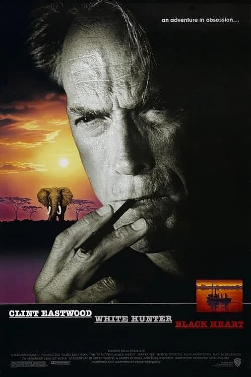 White Hunter Black Heart film posteri