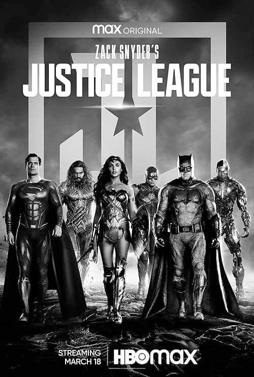Zack Snyder's Justice League film posteri